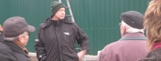 Besuch bei der Bio-Gas-Anlage